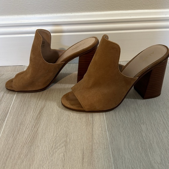 Aldo mule heels size 8 - Picture 3 of 6